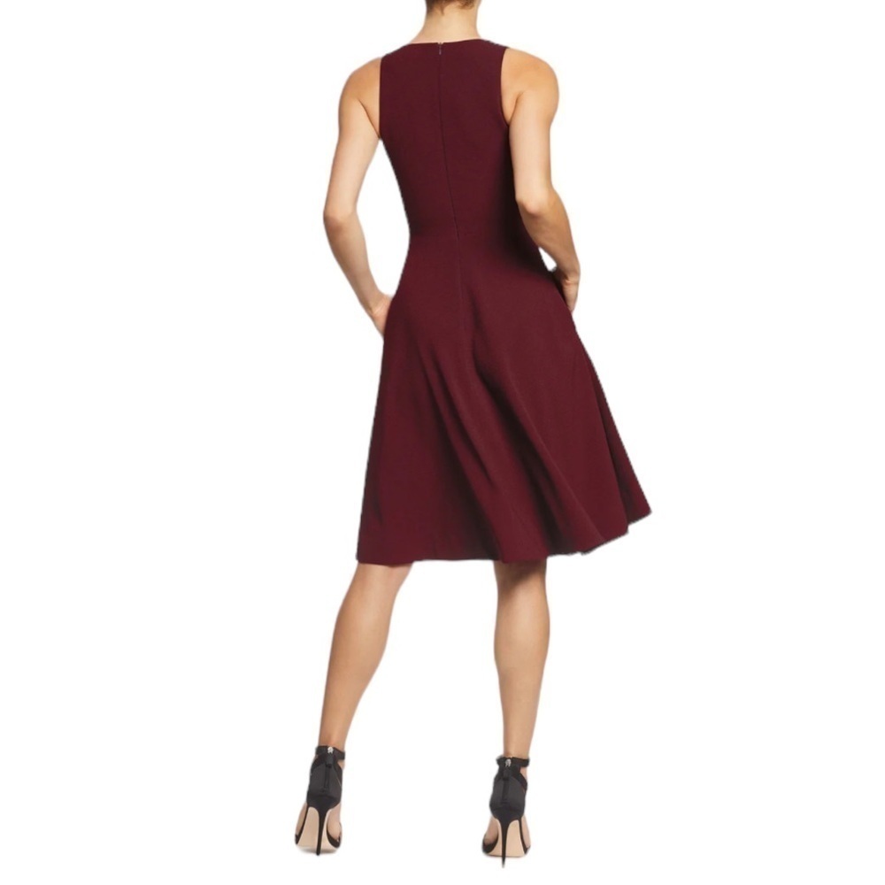 Dress The Population - Catalina Knee Length Cocktail Dress Sz L - Picture 2 of 9